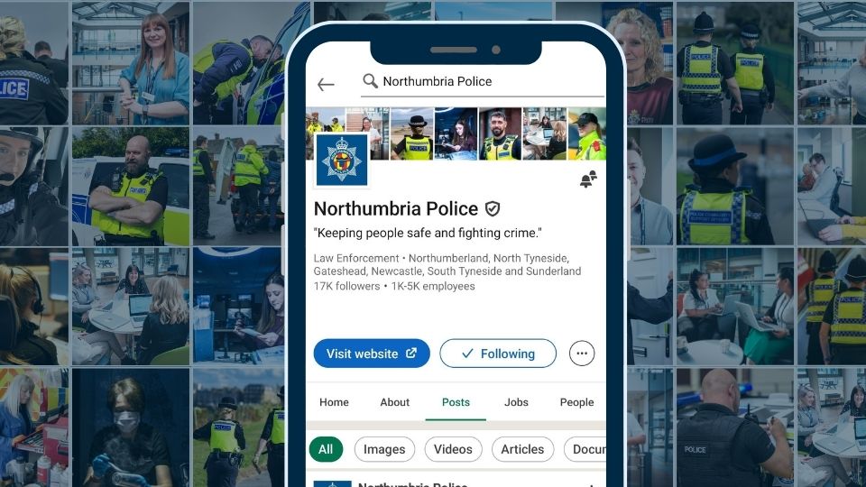 Learn more about life at Northumbria Police on LinkedIn